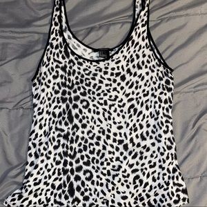 Cheetah print tank
